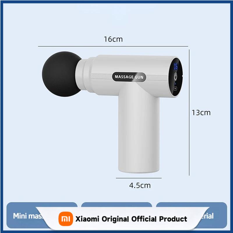 Xiaomi USB Мини Массажный Пистолет Фасция Машина Для Расслабления Мышц Вибрационный Пистолет Стержень Массаж Фитнес Оборудование Шея Захват Фасция Пистолет