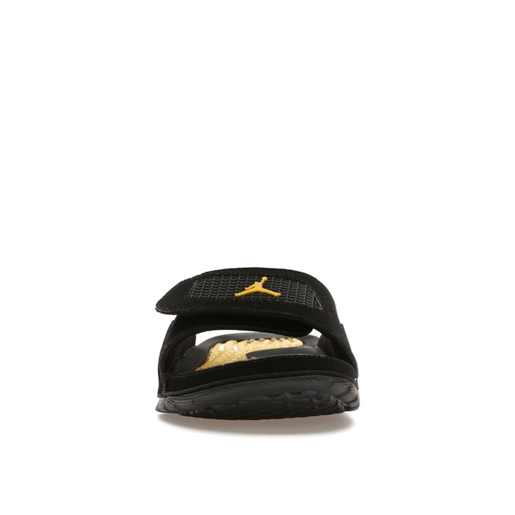 Air Jordan Hydro 4 Retro Slide Thunder Men Sneakers Yellow Black Tour-Yellow 532225-017