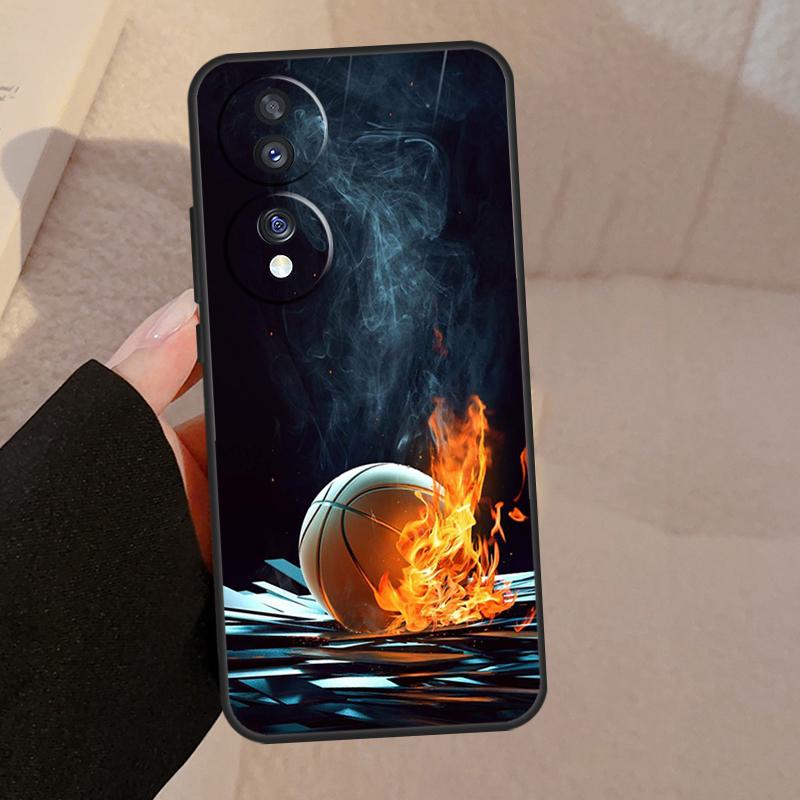 Баскетбол В Огне Для Honor Magic 5 6 7 8 Pro Чехол Для Honor X9d X9a X9b X9c X8c X8b 50 70 90 200 400 Lite Win