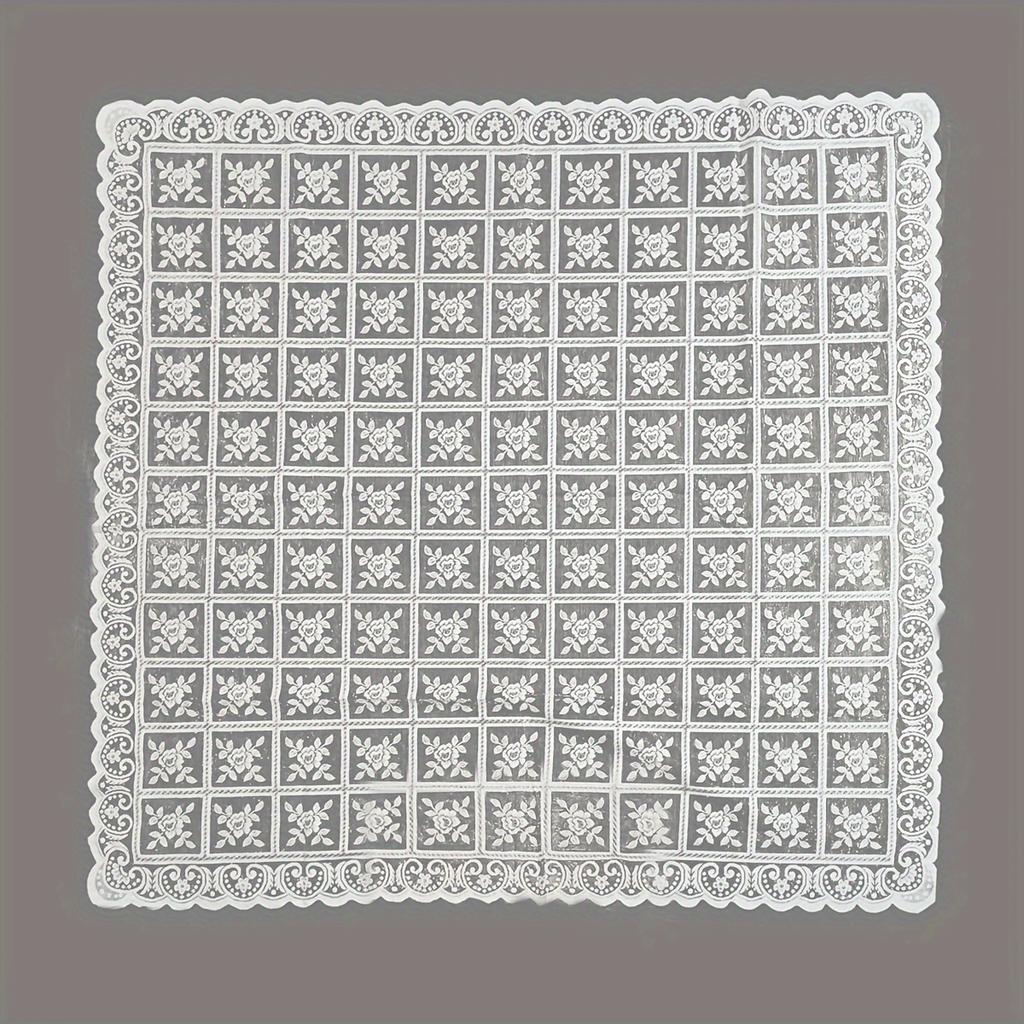 Бежевый кружевной диван-полотенце скатерть Stop Slip журнальный столик винтажный чехол для тумбочки полотенце Ambient скатерть многофункциональная