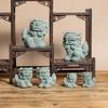 Feng Shui Foo Dog Guardian Statue Pair Chinese Decorative Figurines Home Office Garden Housewarming Congratulatory To Ward Off