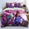 New 3D Print Ow Overwatch Game Dva Comfortable Duvet Quilt Cover Pillowcase Bedding Set Children Bedroom Decoration Home Textile