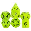 Glow In The Dark DND Dice, 7pcs Luminous Polyhedral Dice Set, Glowing D&D Dice for DND, RPG, Table Games