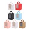 10Pcs Cupcake Boxes with Inserts Windowed Cupcake Holders Stackable Deep Cupcake Carrier Food Grade Containers for Home Cake Dessert Shops