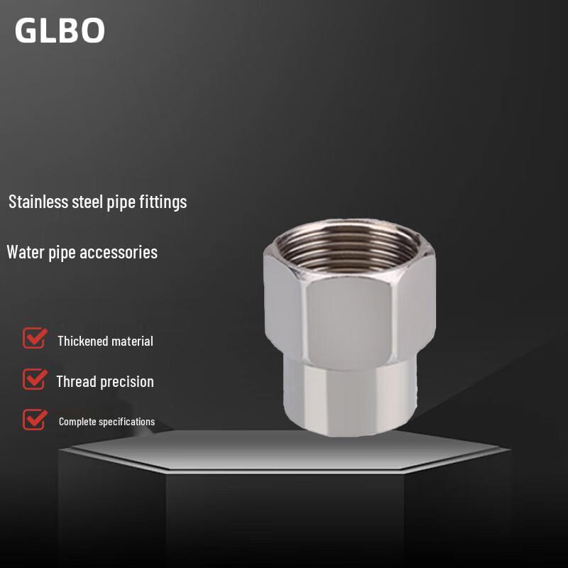 GLBO Соединитель-заглушка для трубы из нержавеющей стали