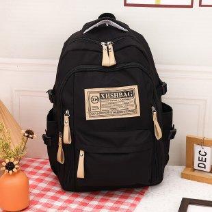 Schoolbag wholesale college students Oxford cloth computer backpack high value simple versatile schoolbag anti-splashing backpack women