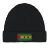 Bonnet Drapeau Sao Tomé-et-Principe En Noir