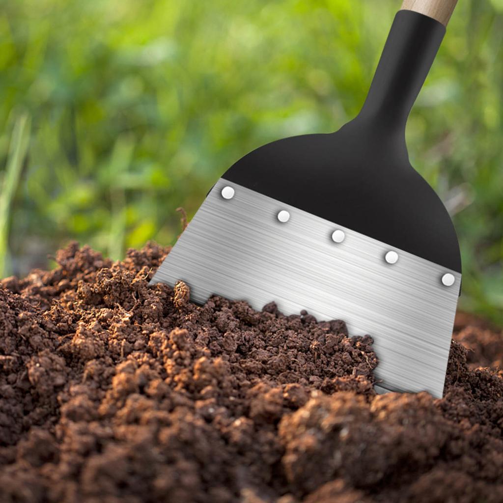 Лопата для уборки сада на открытом воздухе, Многофункциональная лопата для уборки сада на открытом воздухе Стальная плоская ферма