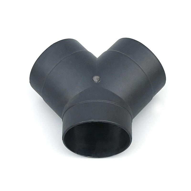 75mm Air Vent Ducting Y Piece Elbow Pipe Outlet Exhaust Connector For Eberspaecher Air For Diesel Parking Heater