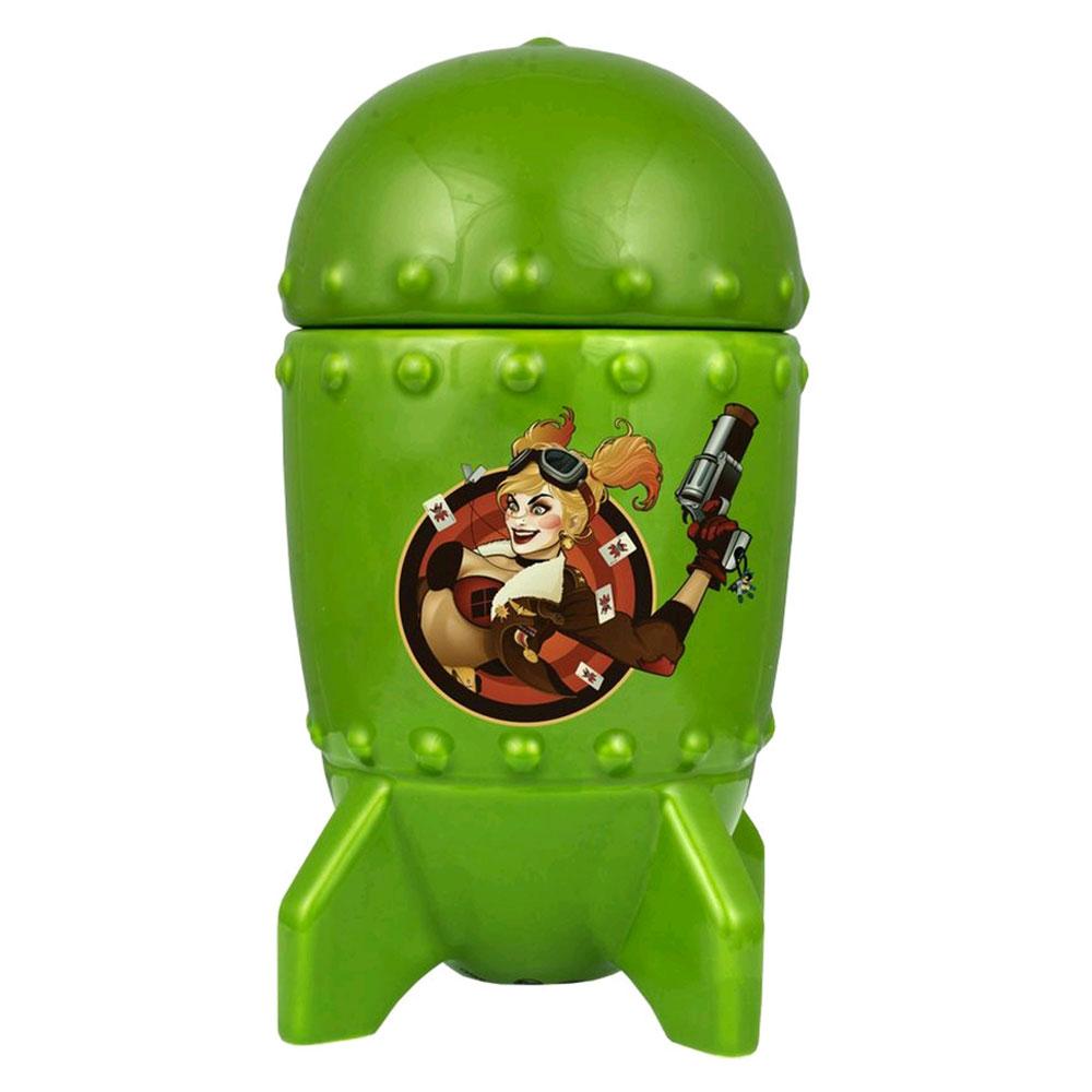 Кружка DC Bombshells Harley Quinn 3D Bombshell с крышкой