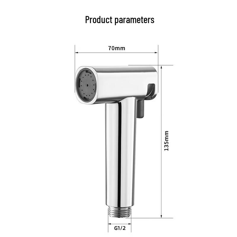 Arrow HT Dual Outlet Pressurized Toilet Bidet Sprayer