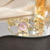 Zinc Zinc Zinc Alloy Star Watch Y2k Charm Chain Watches Luxury Star Shape Bracelet  Decoration