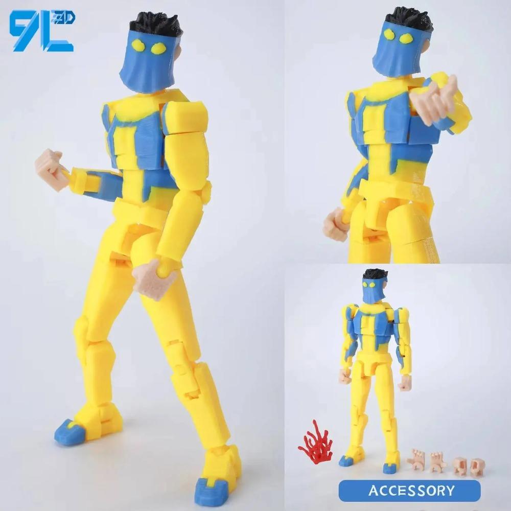 9L3D Dummy13 Lucky13 Непобедимый Мальчик Предательство Аниме Многосуставные Механические Конечности Фигурки Действия Молодежь Титан13 Боевые Игрушки Подарки