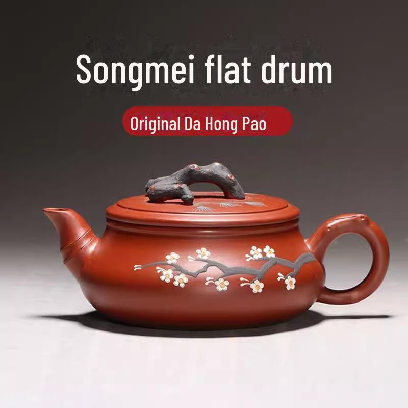 Набор чайников ручной работы из фиолетовой глины Исин – Чайный сервиз в стиле кунг-фу с различными формами чайников (Сертификат включен)