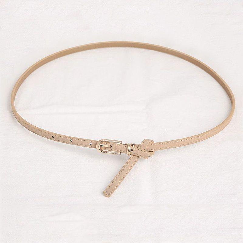 Trendy Black Casual Dress Belt For Women With Comfortable Fit Crafted From Soft Pu For Versatile Use