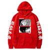 Японское аниме My Hero Academia Shigaraki Tomura Толстовки Манга Толстовки с графическим принтом Мужчины Женщины Свободный повседневный пуловер с капюшоном Негабаритная уличная одежда