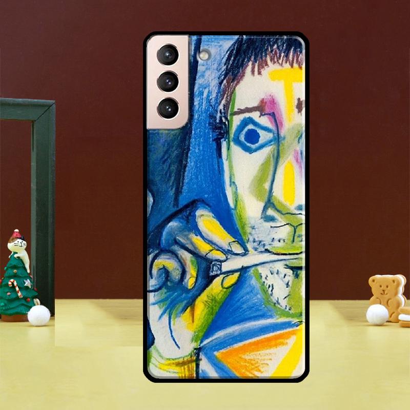 Picasso Abstract painting Art Phone Case For Samsung Galaxy S25 Ultra S20 S21 S22 S23 S24 Ultra S24 FE S9 S10 Plus Cover