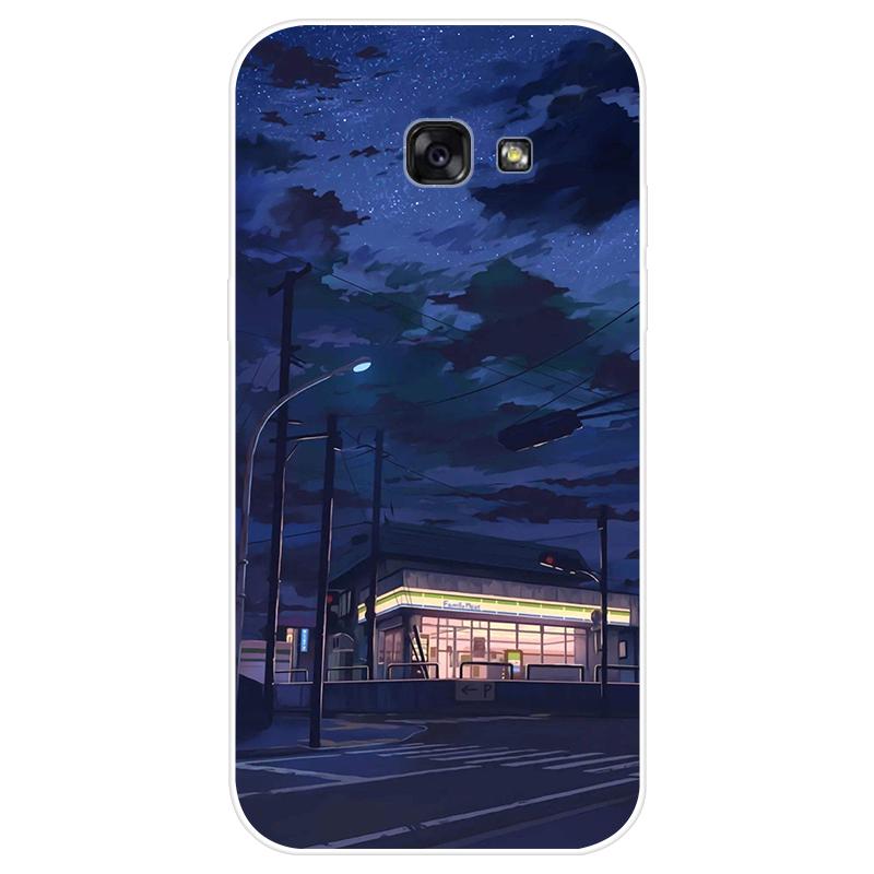 Для Samsung Galaxy A 5 A52017 SM-A520F чехол Мягкая силиконовая задняя крышка модный чехол для телефона с мультяшным рисунком