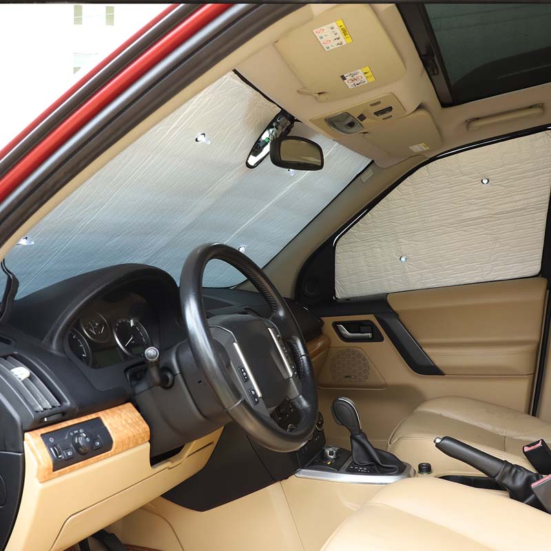 Для Land Rover Freelander 2 2007-15 Алюминиевая фольга лобовое стекло автомобиля полное стекло солнцезащитный зонтик автомобиль