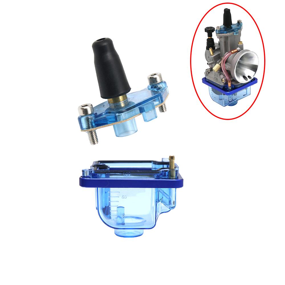 ZSDTRP Metal/Plastic Carburetor Top Cover Float Bowl kit for PWK21-34MM Motorcycles Accessories