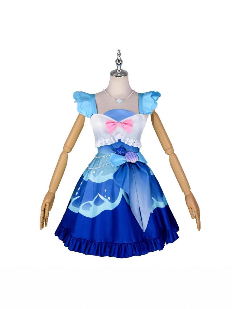 Красочный летний костюм Стеллы: Аниме Косплей Полный Комплект Вечеринка Яиц