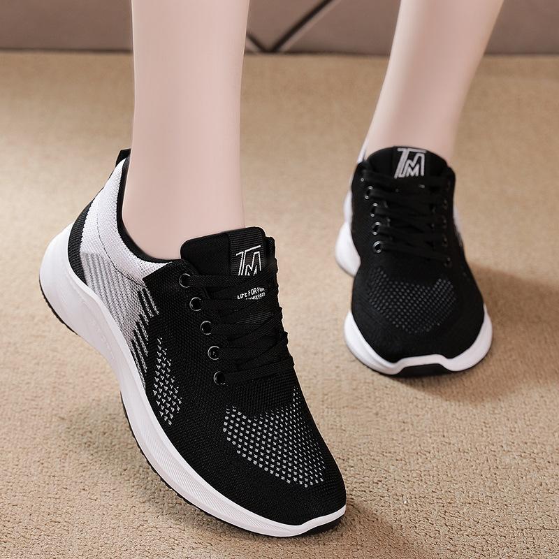 Модные женские кроссовки Flying Weave Running Shoes Женские удобные спортивные туфли для активного отдыха Мужские спортивные туфли 2024