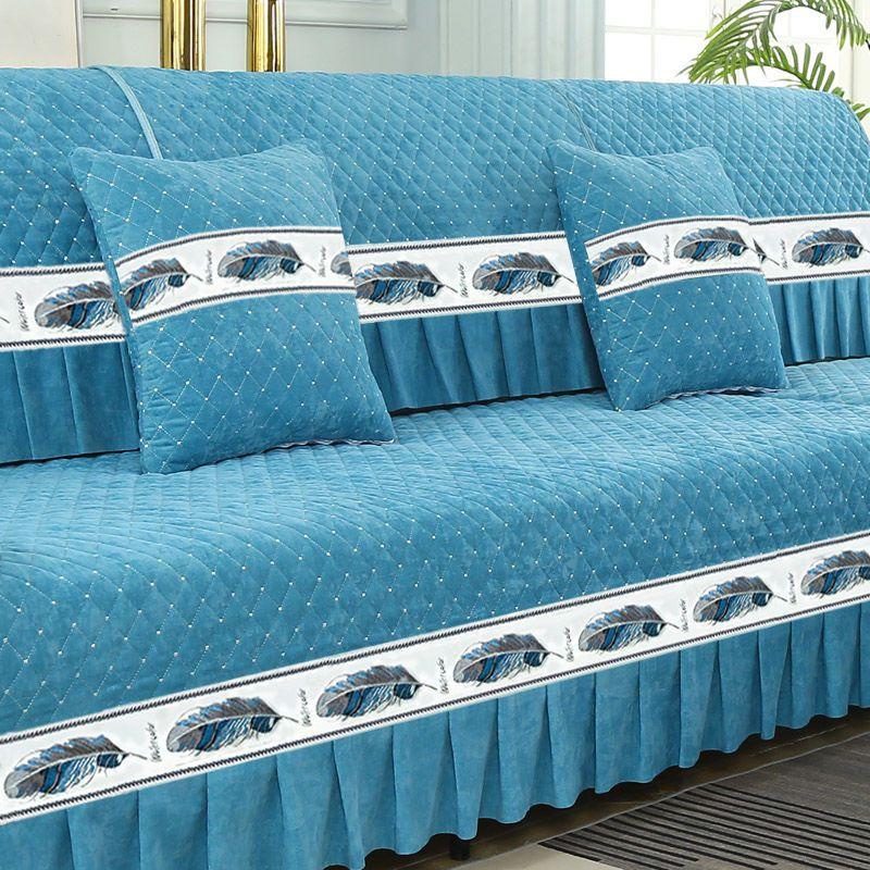 Full Cover Cushion Four Seasons Universal Fabric Non-slip Sofa Cover Simple Modern All-inclusive Universal Cover Sofa Cover