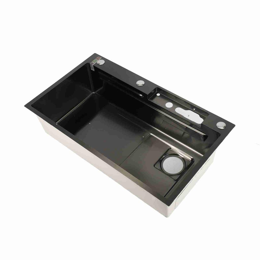 Умная кухонная раковина Профессиональная нержавеющая сталь Утолщенная матовая поверхность Большая емкость для умывальника