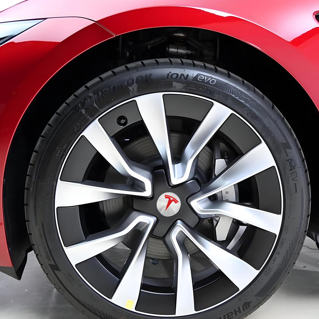 4Pcs 56mm Car Wheel Center Hub Caps Badge Sticker Accessories For Tesla Model 3 Roadster Model Y Model S Model X Cybertruck Semi