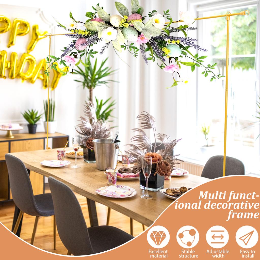 Свадебная арка Стойка Арка из воздушных шаров Садовый фон Рама для свадебной вечеринки на день рождения Выписки из роддома Фотобудка Фон Декор