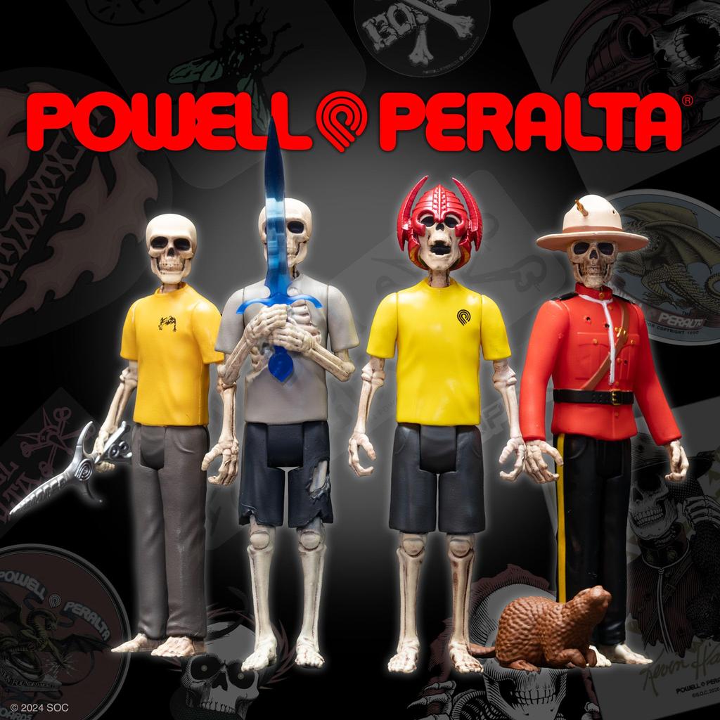 Super7 Powell-Peralta Кевин Харрис - 3,75" Фигурка Powell-Peralta Классический Скейтборд Коллекционный и Ретро Игрушка