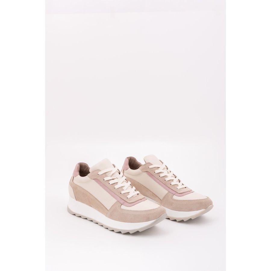 Женские кроссовки из натуральной кожи с анатомической стелькой