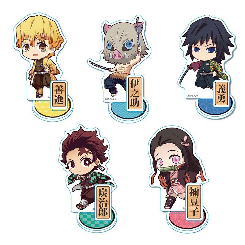 Потрясающий акриловый брелок Demon Slayer Kimetsu No Yaiba, идеально подходящий для коллекционеров и фанатов