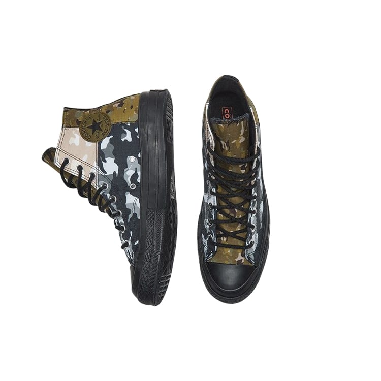 Кеды Converse Chuck 70 High 'Patchwork Blocked - Camo Black' 165912C