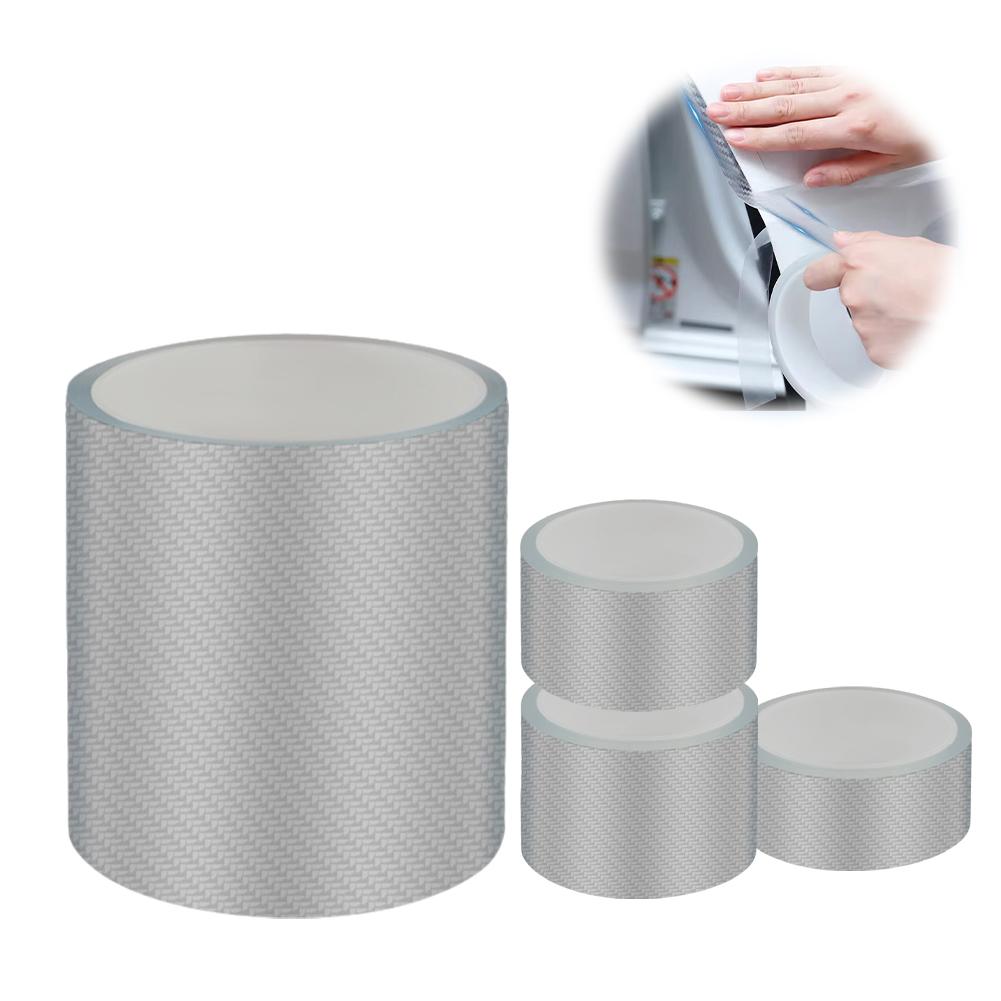 Car Carbon Fiber Anticollision Strip Suitable For All Car Door Frame Anti Scratch Strong Nano Glue DIY Paste Protector Stri W5I5