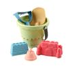 Interactive Kids Plaything Sand Toys Set Beach Castle Bucket Digging Sand Kit Shovel Rake Mold