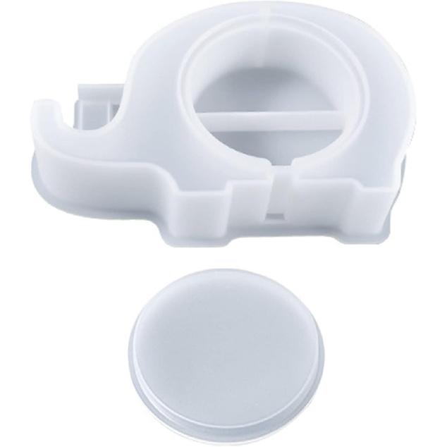 Форма для копилки - Силиконовая форма для смолы - Слон, Бегемот, Кит - Коробка для хранения и украшений - Легкое извлечение