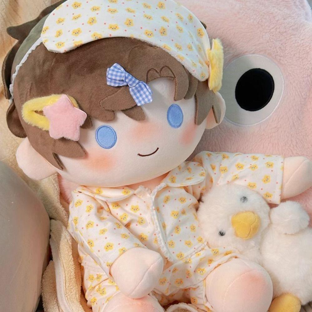 Plush Patch 40Cm Doll Clothes Pajama Set Stuffed Doll Plush Suit Plush Toys Clothes Girl Gift