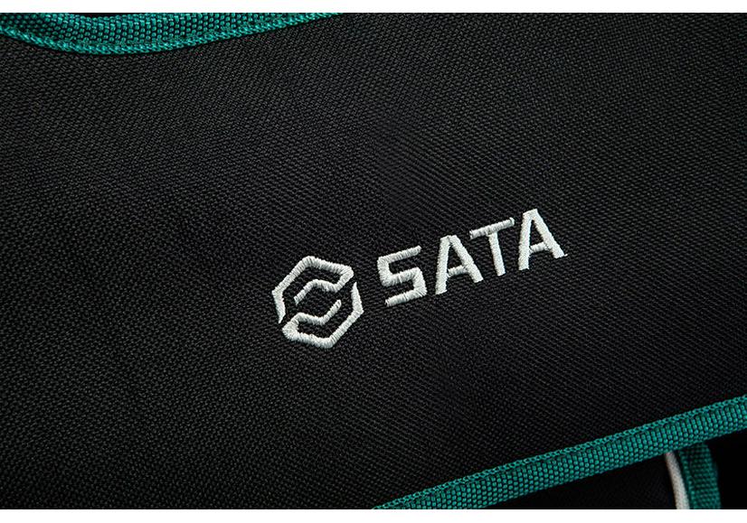 SATA SIDA 16" Тканевая сумка для инструментов из стали для электриков (Модель 95187)