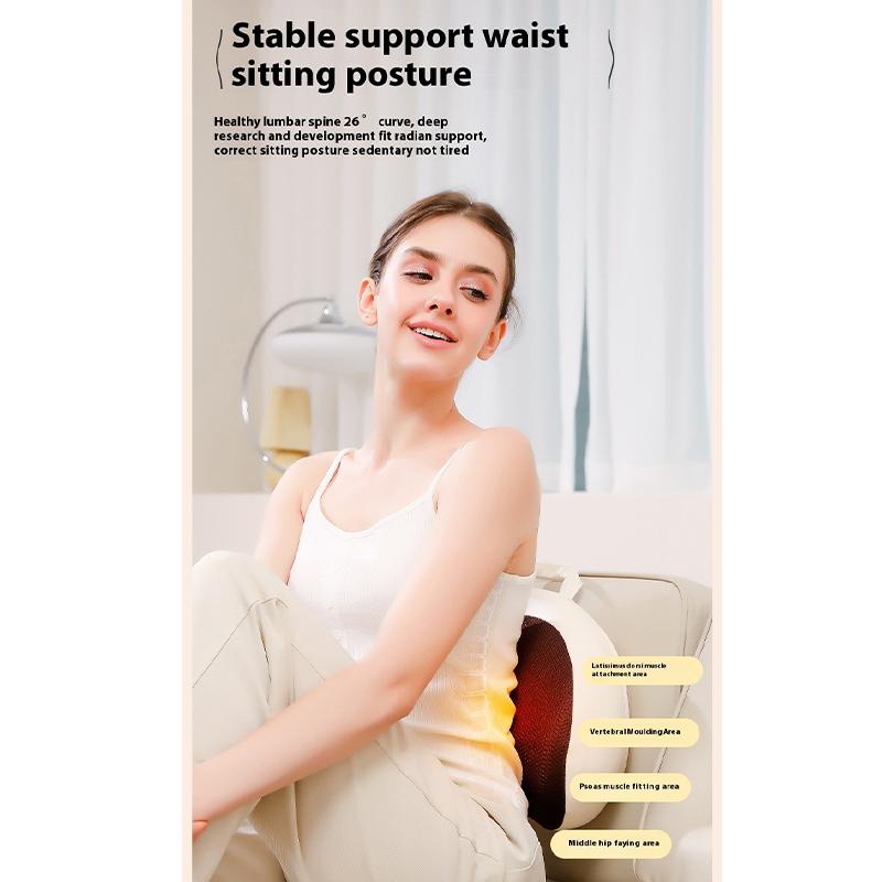 Массажер для шеи и спины с разминающим горячим компрессом, массажер для всего тела для шеи, спины, талии, ног, снятия мышечной боли