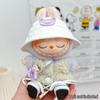 For 17cm Labubu Doll Clothes Fashion Clothes Hoodies Doll Clothes Color Match Hoodies Dolls Accessories Cute Decoration Little Cloths