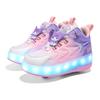 TUINANLE High Quality Skate Shoes for Kids LED Light Luminous Sneakers Children Two Wheels Shoes for Boys Girls with USB Charging