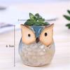 New Indoor Owl Shape Succulent Pot Mini Ceramic Flower Pot