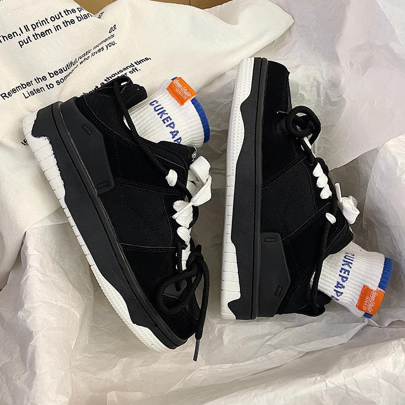 Men's Sneakers Lace Up Casual Shoes Spring Trend Platform Men Shoes Couple Outdoor Running Shoes Designer Women Vulcanized Shoe