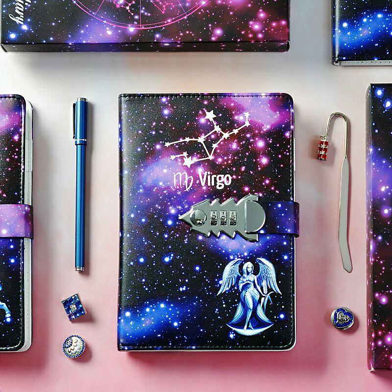 Минималистичный блокнот для паролей «Двенадцать созвездий» - Многофункциональный подарок для бизнеса и офиса