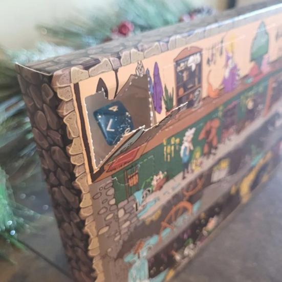 Календарь игральных костей для игры «Рождественский отсчет на 24 дня», сюрприз, набор игральных костей для взрослых, подростков, настольная игра, набор многогранных игральных костей