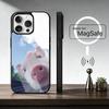 cute little P-pig  Phone Case For iPhone17,16,15,14,13,12,11 Plus,Pro Magnetic with Magsafe Wireless Charging