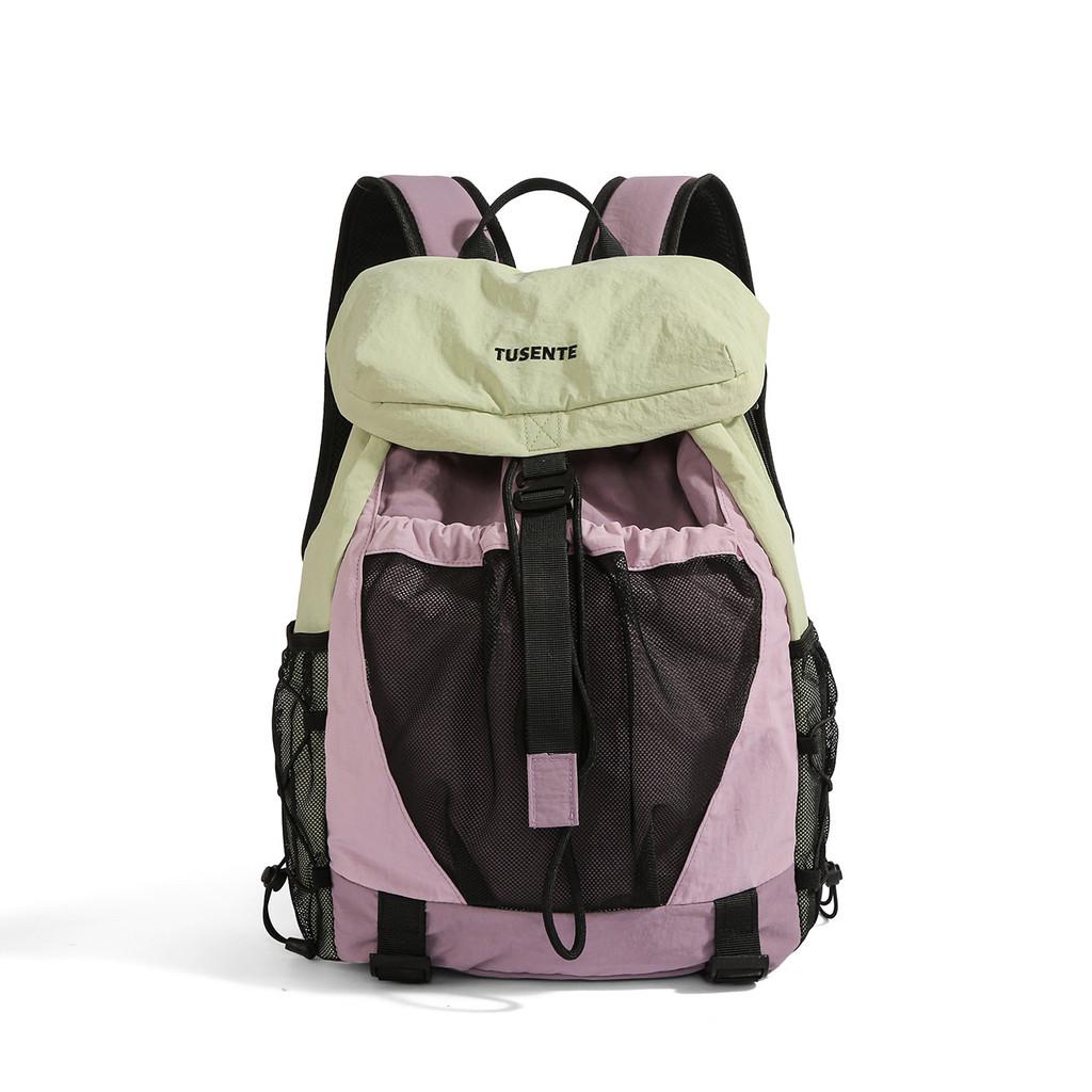 Lightweight Hiking Daypack For Women With Colorblocking Pattern And Capacity