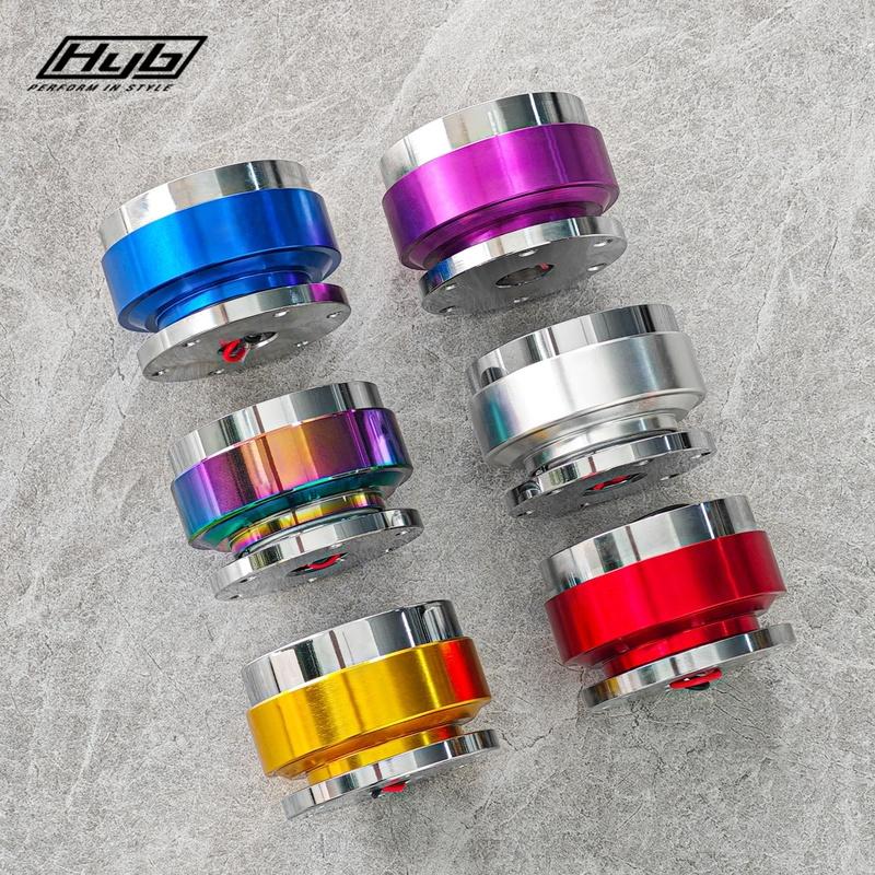 JDM Racing Steering Wheel Quick Release Universal PCD 70MM 74MM Steering Wheel Snap Off Hub Adapter Boss Kit