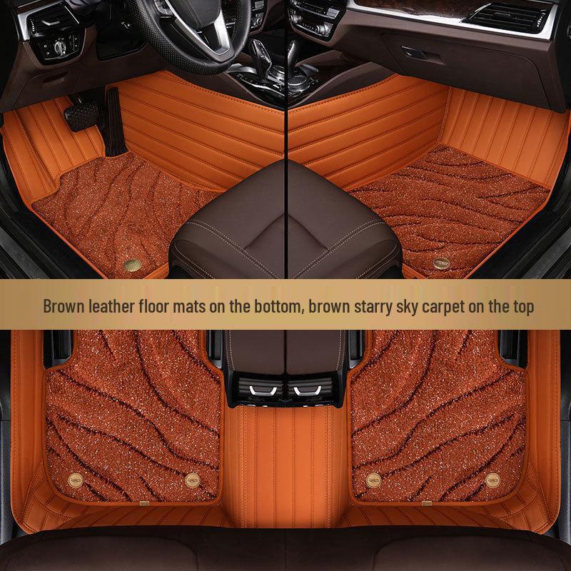 Индивидуальные автомобильные коврики для GAC Mitsubishi Outlander, Eclipse Cross, E-Jin, Airtrek, Pajero - Полное покрытие